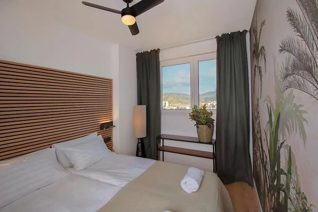 Urban Jungle In Malaga Center, 18Th Floor, Rooftop Pool, Free Parking 아파트