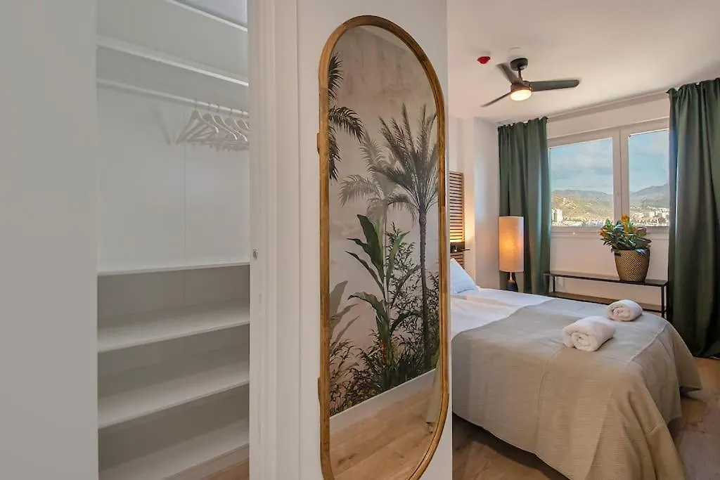 Urban Jungle In Malaga Center, 18Th Floor, Rooftop Pool, Free Parking