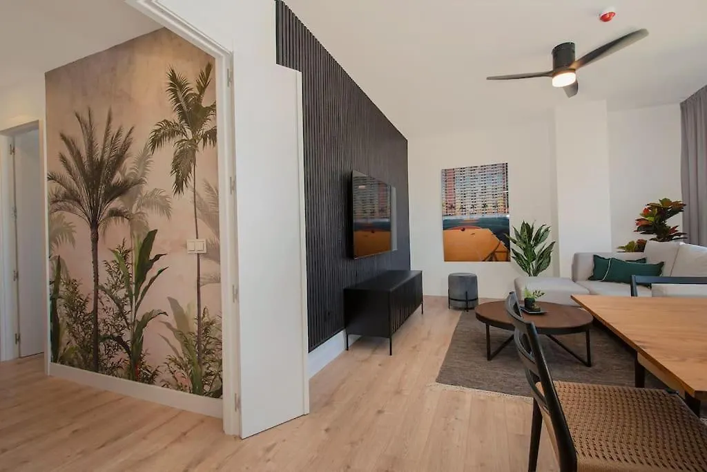 Urban Jungle In Malaga Center, 18Th Floor, Rooftop Pool, Free Parking 스페인