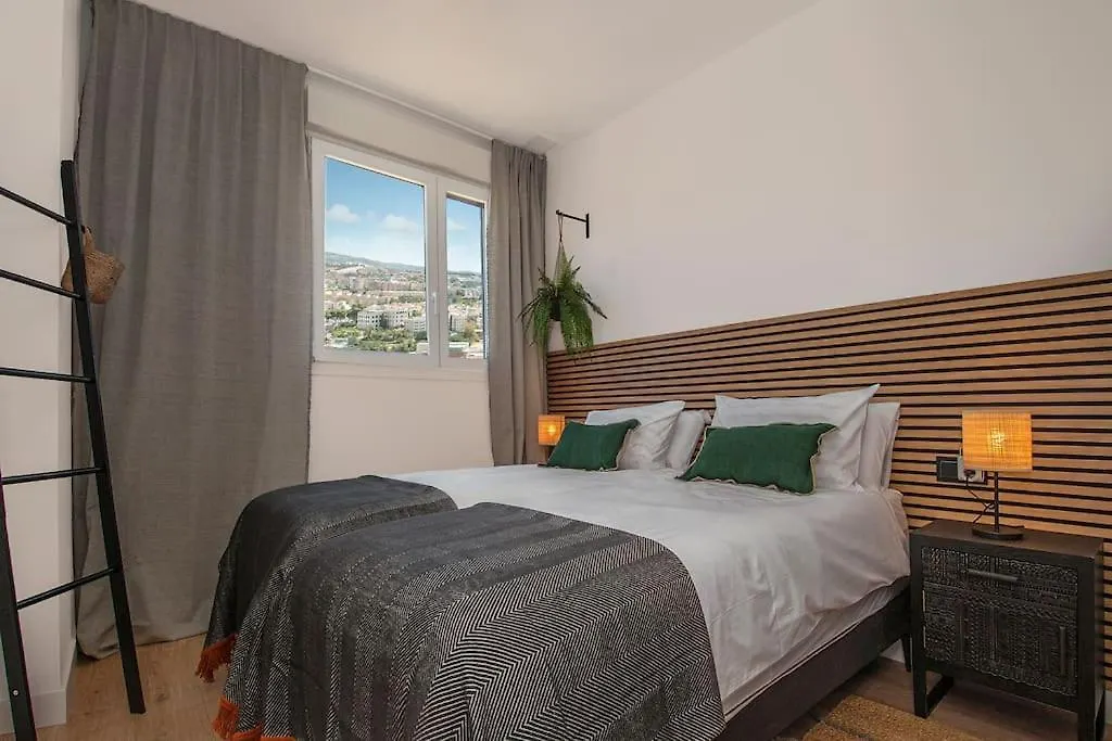 Urban Jungle In Malaga Center, 18Th Floor, Rooftop Pool, Free Parking 아파트