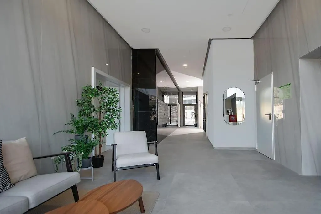아파트 Urban Jungle In Malaga Center, 18Th Floor, Rooftop Pool, Free Parking 스페인