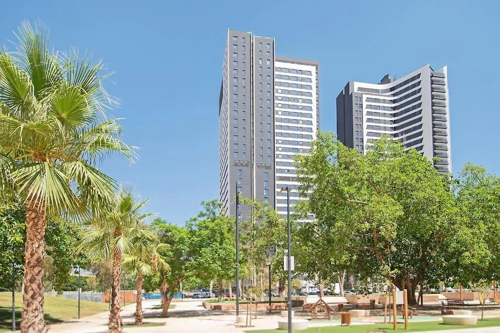 아파트 Urban Jungle In Malaga Center, 18Th Floor, Rooftop Pool, Free Parking