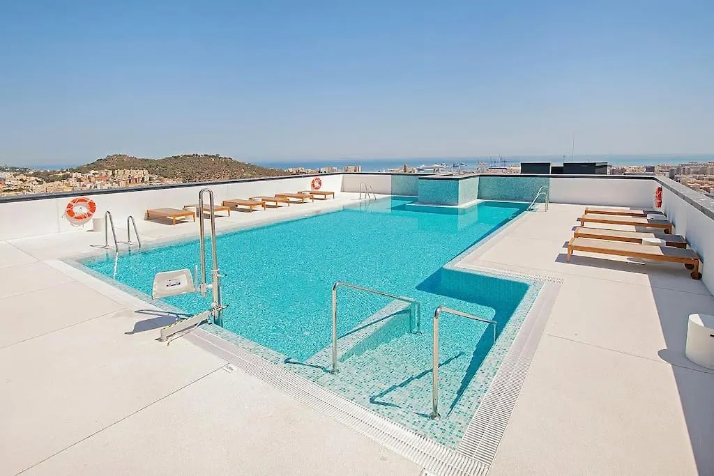 Urban Jungle In Malaga Center, 18Th Floor, Rooftop Pool, Free Parking
