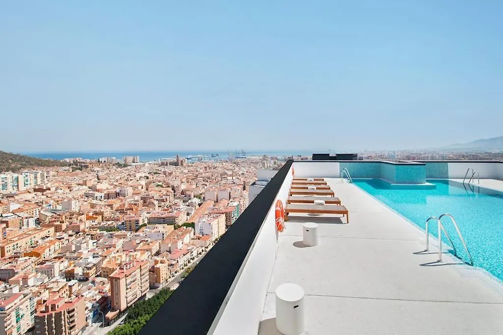 Urban Jungle In Malaga Center, 18Th Floor, Rooftop Pool, Free Parking 0*,